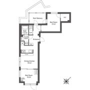 エスタート大井町フォレストの間取り画像