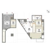 FULL HOUSE MONZENNAKACHOの間取り画像