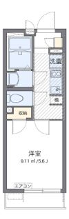 クレイノフェリス金町の間取り画像