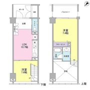 ラフィーヌ銀座の間取り画像