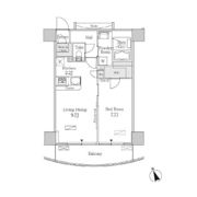 パークフラッツ芝浦の間取り画像