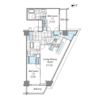 コンフォリア新宿イーストサイドタワーの間取り画像