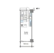 コンフォリア新宿イーストサイドタワーの間取り画像