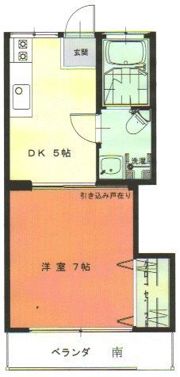 サンハイツの間取り画像