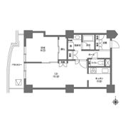 文京グリーンコートビュータワー本駒込の間取り画像