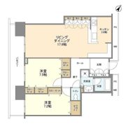 リガーレ日本橋人形町の間取り画像