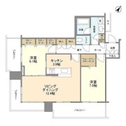 リガーレ日本橋人形町の間取り画像