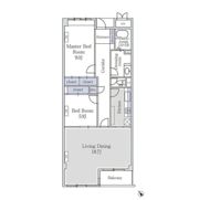 アーバンコート市ヶ谷の間取り画像