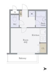 野方ウィズの間取り画像