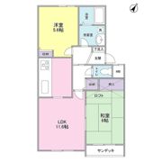 メイプルコート江田の間取り画像