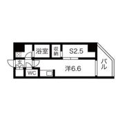 シーズンフラッツ蔵前清澄通りの間取り画像
