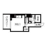 シーズンフラッツ蔵前清澄通りの間取り画像