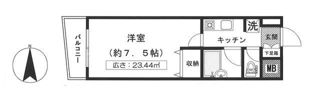 メゾンドゥ中幸の間取り画像