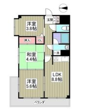 センチュリー吹上の間取り画像