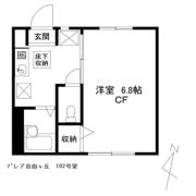 プレア自由ヶ丘の間取り画像