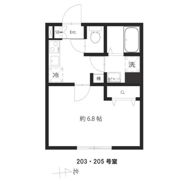 フォレノワール武蔵小山の間取り画像