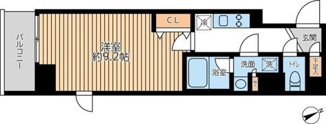 GRAN PASEO日本橋三越前の間取り画像