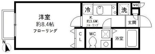 ソレーユ宮前の間取り画像