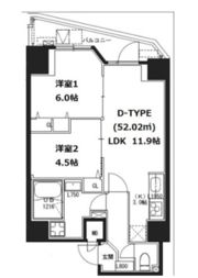 S-RESIDENCE蔵前の間取り画像