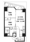S-RESIDENCE蔵前の間取り画像