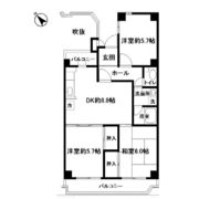 HMCあざみ野の間取り画像