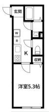 River Residence用賀の間取り画像