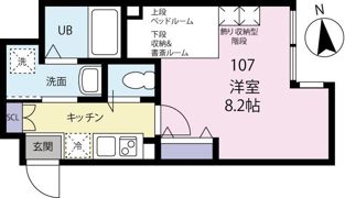 エスパーダ池尻の間取り画像