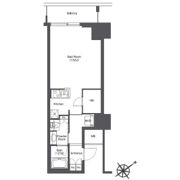 東京ポートシティ竹芝 レジデンスタワーの間取り画像