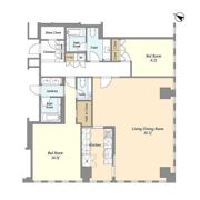 プルデンシャルタワーレジデンスの間取り画像