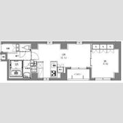 S-RESIDENCE日本橋馬喰町の間取り画像