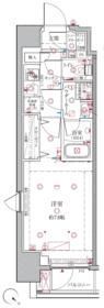 クレイシア月島の間取り画像