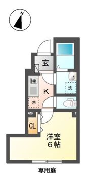 イーストヒルズの間取り画像