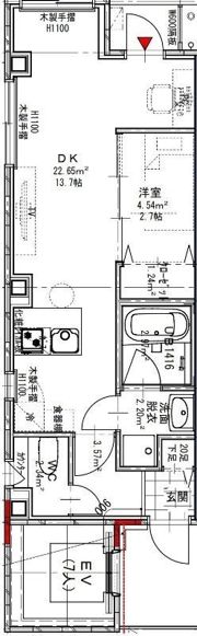 神田錦町1丁目PJの間取り画像