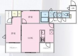 The MANOR KYODOの間取り画像