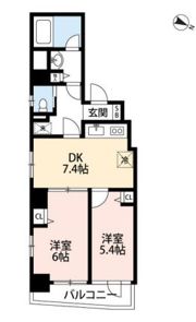 ジャコワ浜町の間取り画像