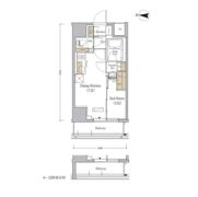 アーバネックス森下WESTの間取り画像