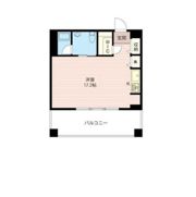 レジデンスシャルマン月島の間取り画像
