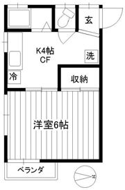サンロイヤル早稲田の間取り画像