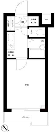ルーブル恵比寿サウスガーデンの間取り画像