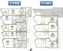 アンベリール東高円寺の間取り画像