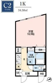 フォーラム大森北の間取り画像
