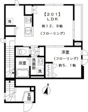 エストワンツーツー（Est122）の間取り画像