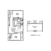 東雲キャナルコートCODAN12号棟の間取り画像