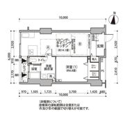 東雲キャナルコートCODAN12号棟の間取り画像