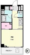 ヴィークブライト南麻布の間取り画像