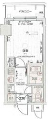 パークウェル曙橋駅前の間取り画像