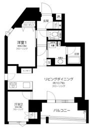 プラウド銀座一丁目の間取り画像