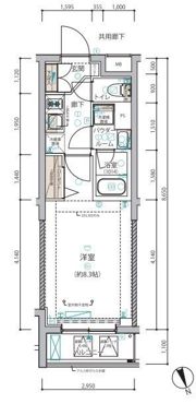 ARCOBALENO HANEDAⅡの間取り画像