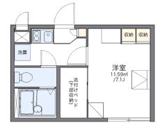 レオパレスSYAMの間取り画像