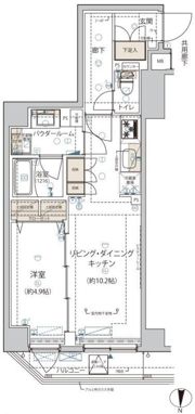 ARCOBALENO KINSHICHOの間取り画像